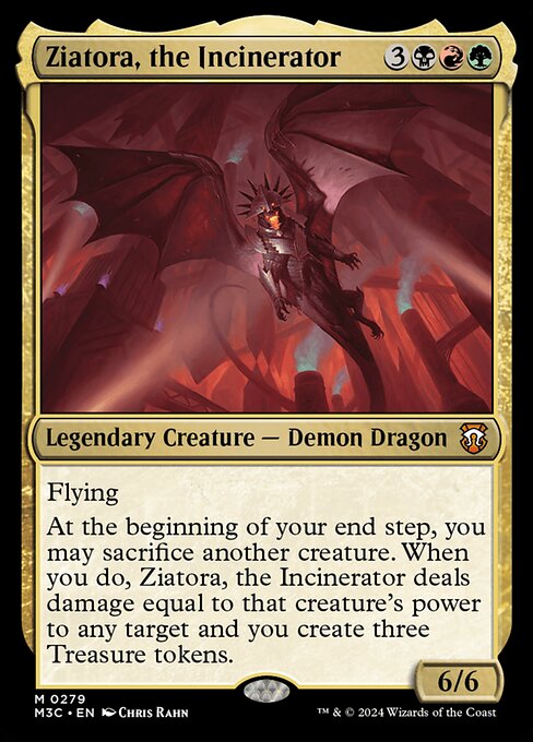 [Foil] M3C 279 Ziatora, the Incinerator (Ripple Foil) M