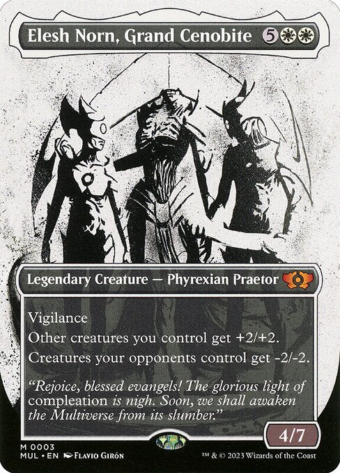 [Foil] MUL 003 Elesh Norn, Grand Cenobite M