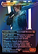 Surge Foil] FIN 547 Squall, SeeD Mercenary (0547 - Borderless