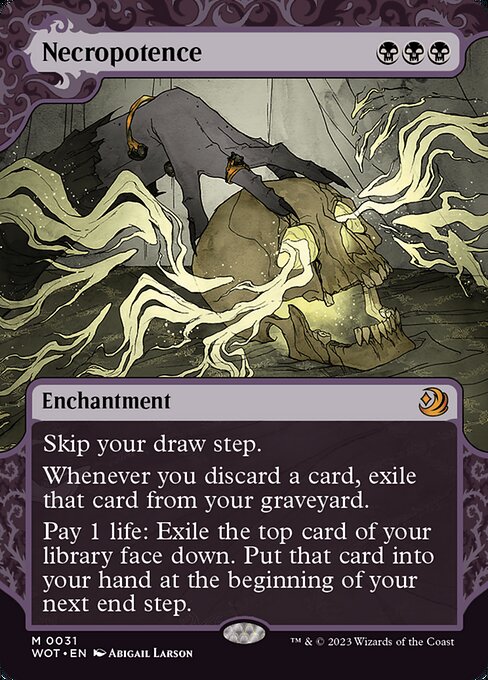 [Foil] WOT 031 Necropotence (0031) M