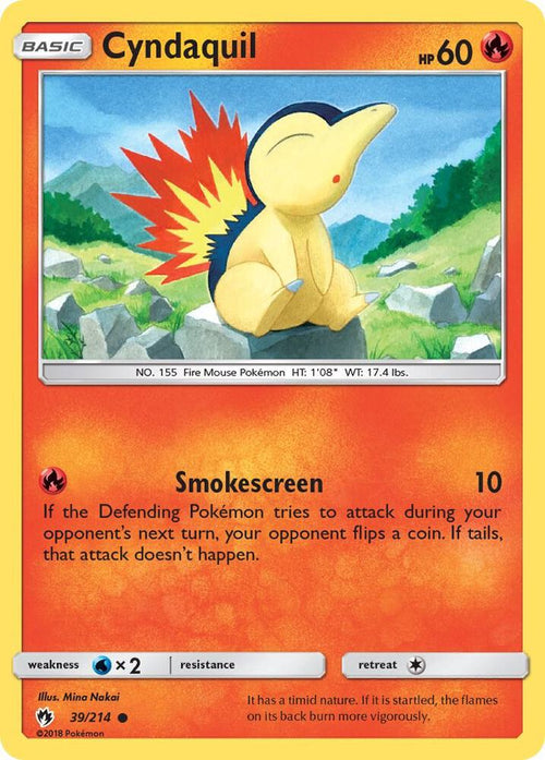 SM8 039/214 Cyndaquil C