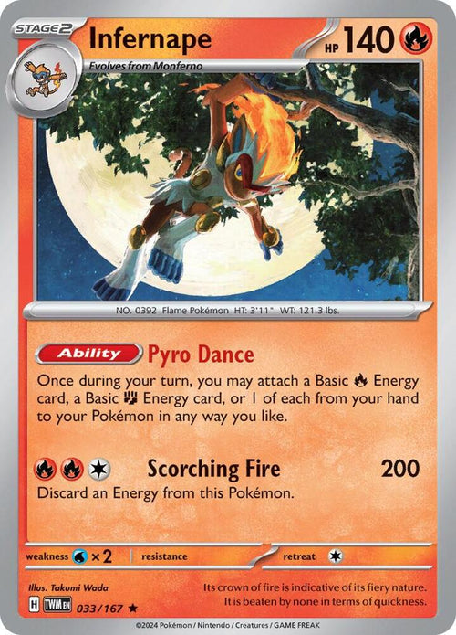 TWM 033/167 Infernape R