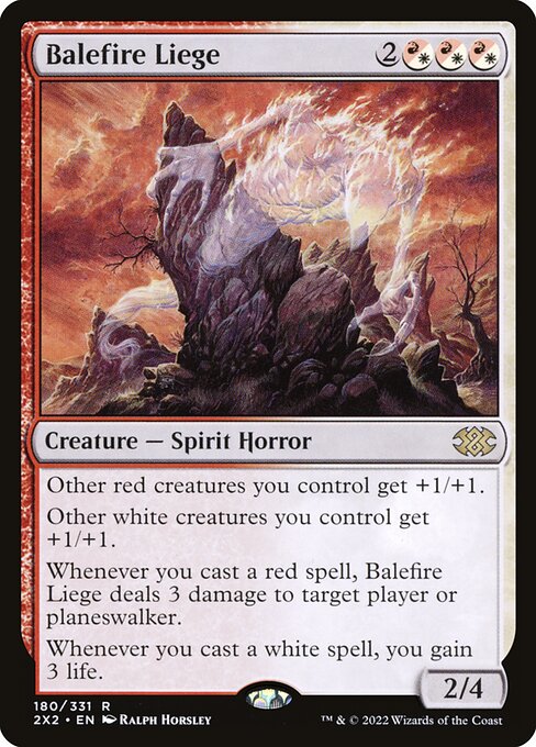 [Foil] 2X2 180 Balefire Liege R