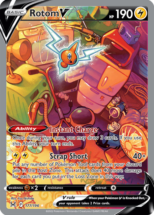 SS11 177/196 RotomV SR