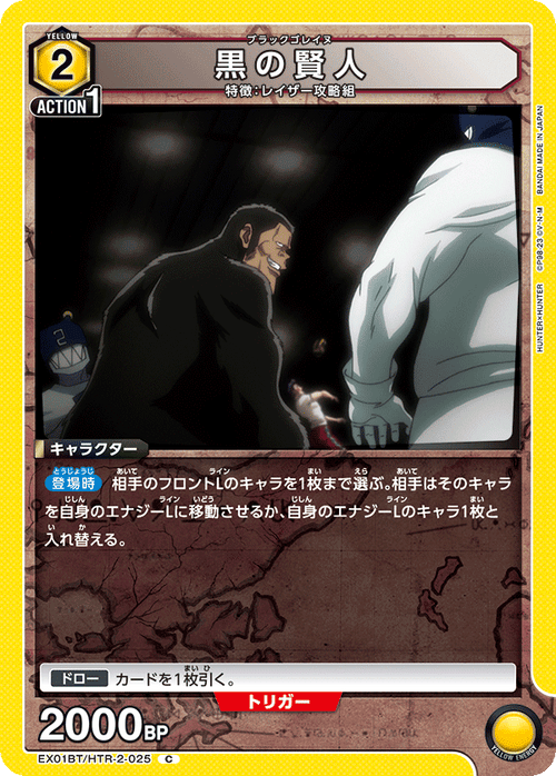 EX01BT/HTR-2-025 Black Sage C