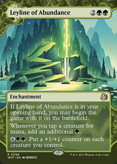 [Foil] WOT 056 Leyline of Abundance (0056) R