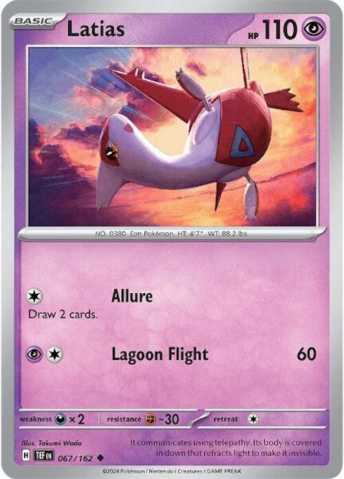 [Reverse Holo] TEF 067/162 Latias U