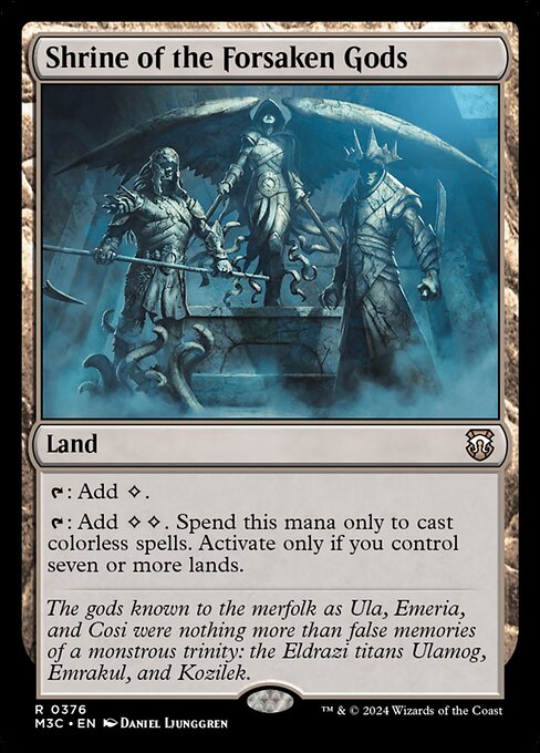 [Foil] M3C 376 Shrine of the Forsaken Gods (Ripple Foil) R