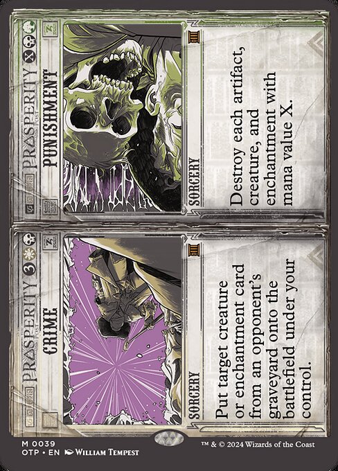 [Foil] OTP 039 Crime // Punishment (0039 - Showcase) M