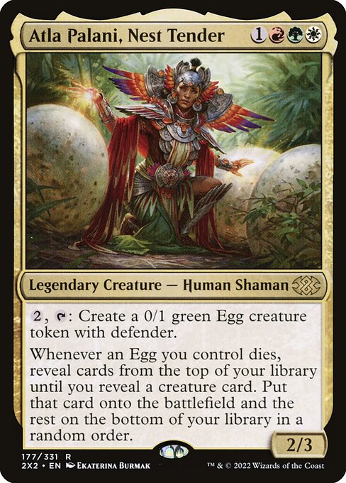 [Foil] 2X2 177 Atla Palani, Nest Tender R