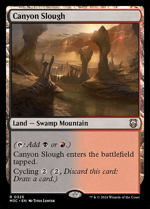 [Foil] M3C 325 Canyon Slough (Ripple Foil) R