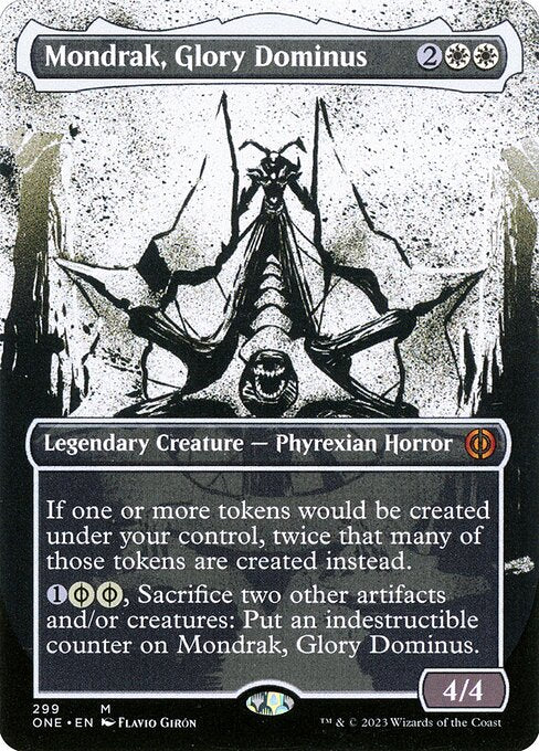 [Foil] ONE 299 Mondrak, Glory Dominus (299 - Borderless Ichor) M