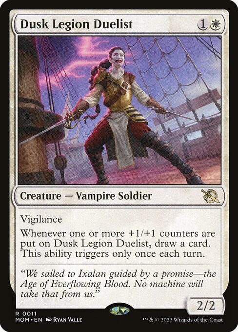 [Foil] MOM 011 Dusk Legion Duelist R
