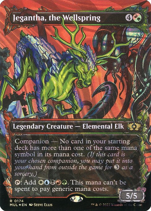 [Foil] MUL 174 Jegantha, the Wellspring (0174 - Halo Foil) R