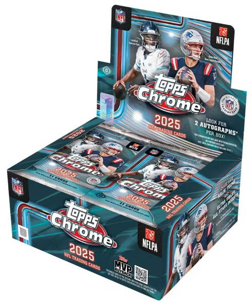 2025 Topps Chrome Football - Jumbo Case