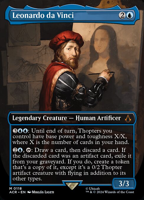 ACR 118 Leonardo da Vinci (0118 - Borderless) M