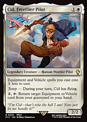 FIC 013 Cid, Freeflier Pilot R