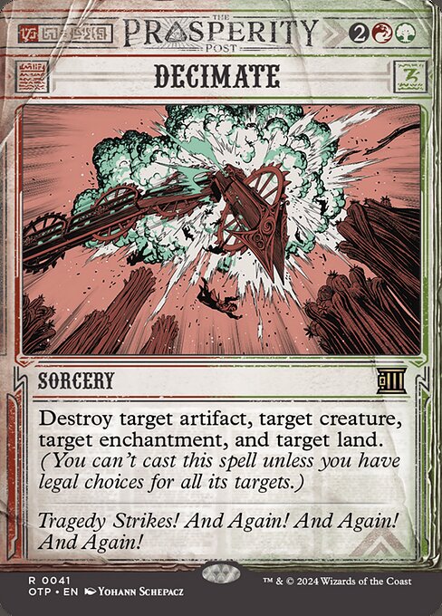 OTP 041 Decimate (0041 - Showcase) R