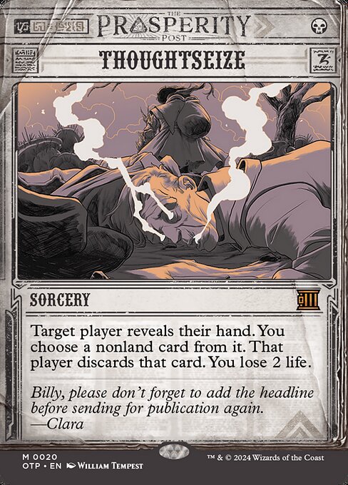 OTP 020 Thoughtseize (0020 - Showcase) M