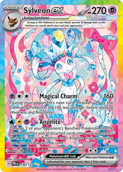 PRE 156/131 Sylveon ex SIR