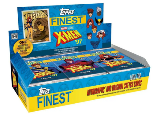 2025 Topps Finest X-Men 97 Hobby Box-
