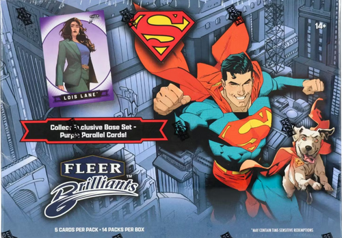 2025 Upper Deck Fleer Brilliants Superman - Mega Box