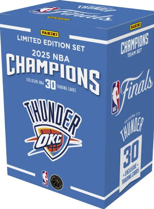 2025 Panini OKC Thunder NBA Champions Box Set