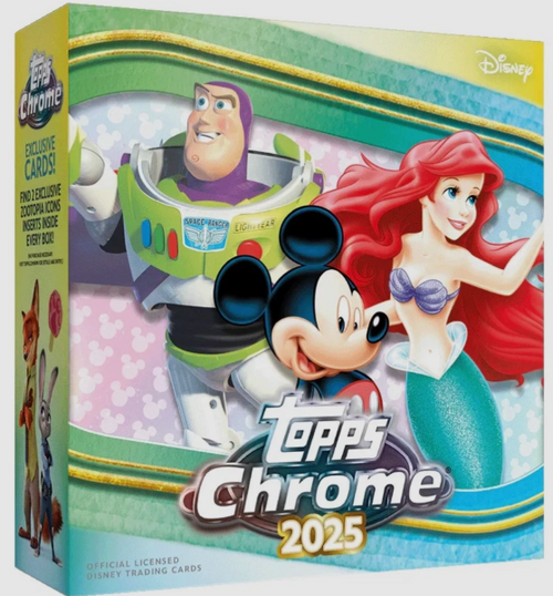 2025 Topps Chrome Disney Mega Box
