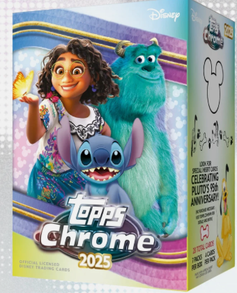 2025 Topps Chrome Disney Value Box