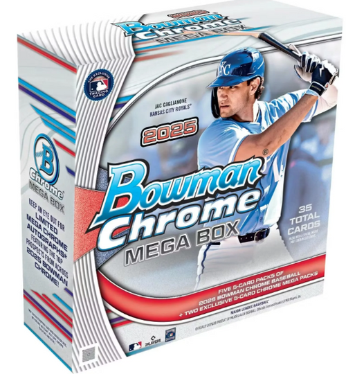2025 Topps Bowman Chrome Baseball - Mega