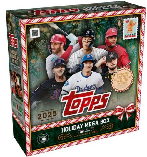 2025 Topps Holiday Baseball - Mega Box