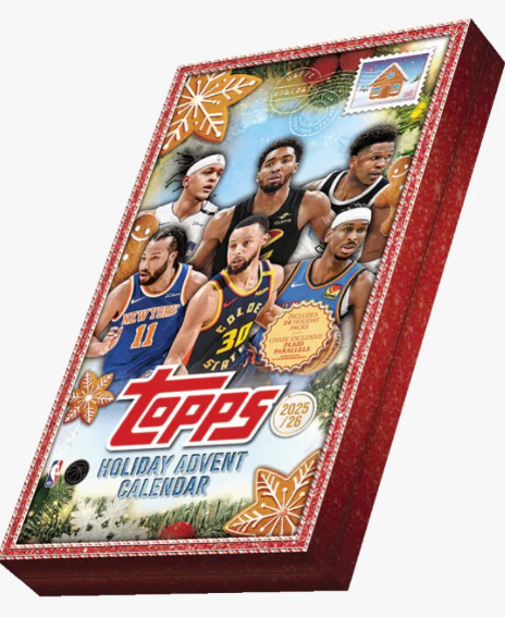 25-26 Topps Holiday Basketball - Calendar