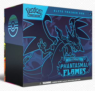 Pokemon TCG 美版 Mega Phantasmal Flames Elite Trainer Box