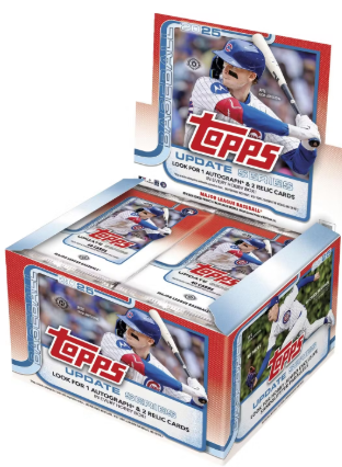 2025 Topps Baseball Update Series - Hobby Jumbo Box