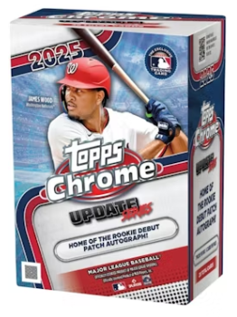 2025 Topps Chrome Update Baseball - Blaster Box