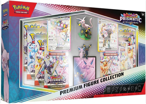 Pokemon TCG 美版 SV8.5 Prismatic Evolutions Premium Figure Collection