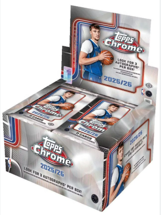 2026-26 Topps Chrome Basketball - First Day Issue