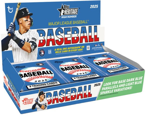 2025 Topps Heritage High Number Baseball - Hobby Box