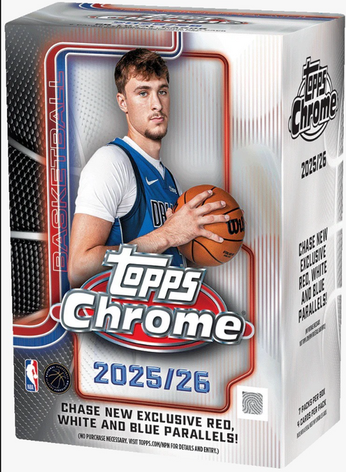 2025-26 Topps Chrome Basketball - Value Box