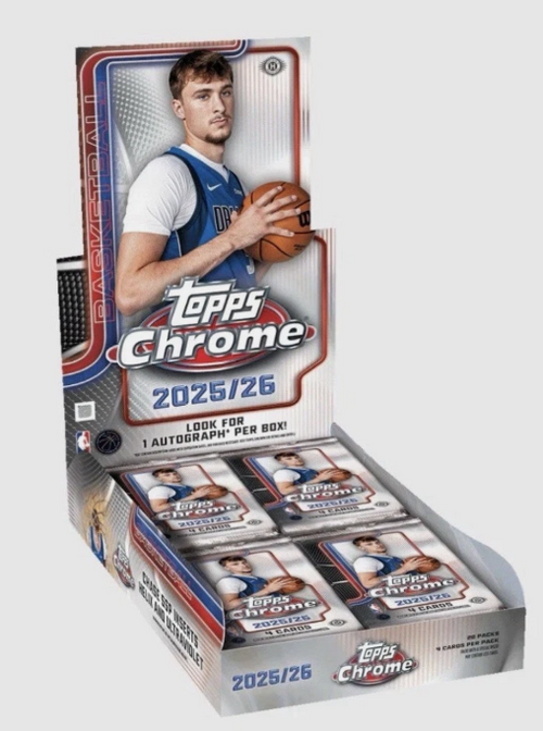 2025-26 Topps Chrome Basketball - Hobby Box