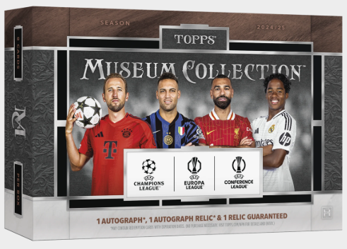 2024-25 Topps UCC Soccer Collection Museum - Hobby Box