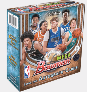 2025-26 Bowman Basketball - Mega Box
