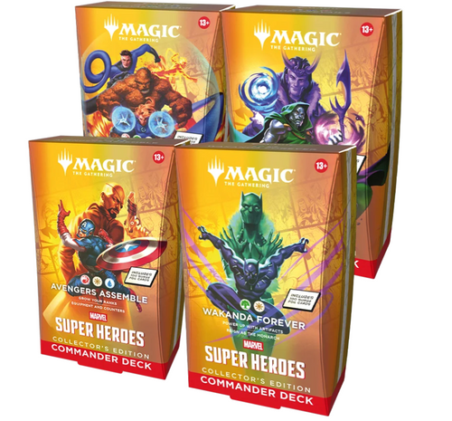 (Preorder) MTG Marvel Super Heros - Collector Commander (Full Set)