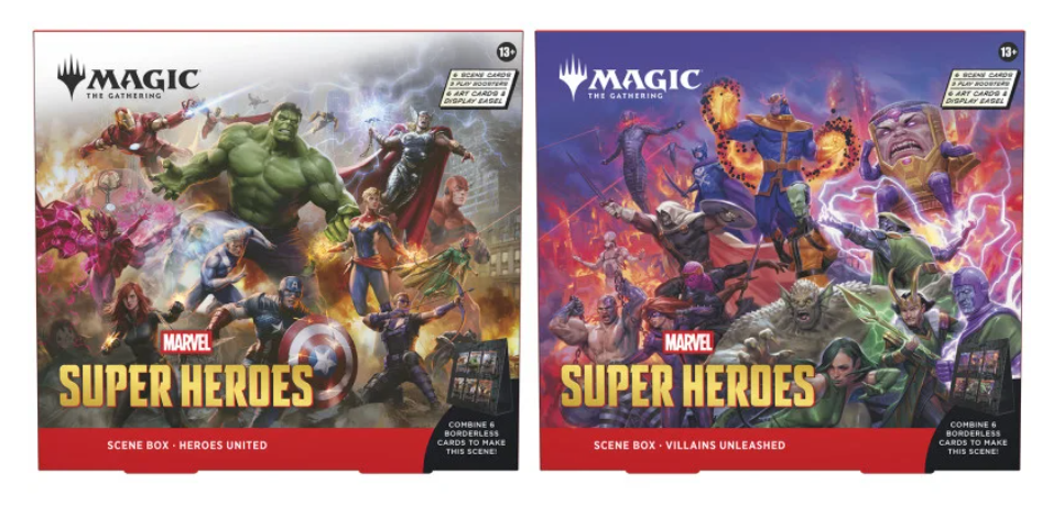 MTG Marvel Super Heros - Scene Box (Full Set)