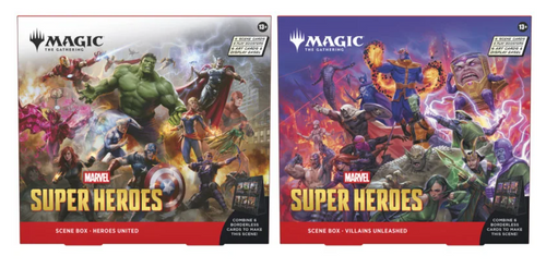 (Preorder) MTG Marvel Super Heros - Scene Box (Full Set)
