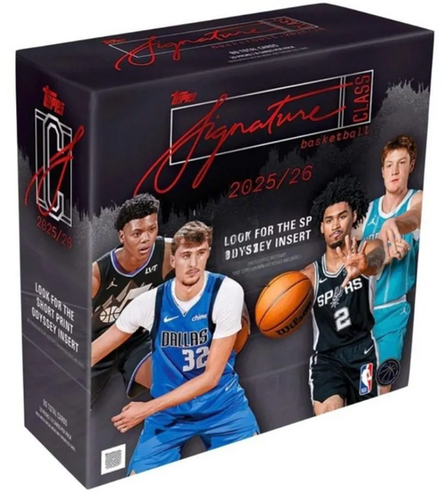 2025-26 Topps Signature Class Basketball - Mega Box