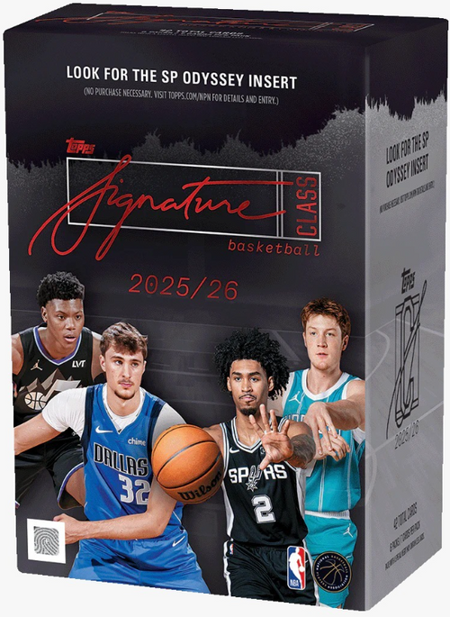 2025-26 Topps Signature Class Basketball - Value Box