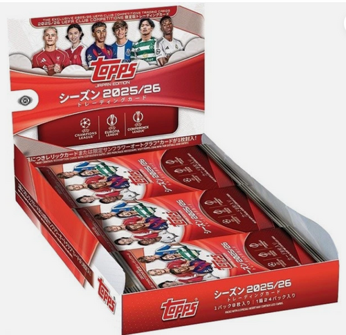 2026 Topps UEFA Japan Edition - Hobby Box