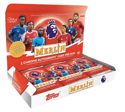 2026 Topps Merlin Premier League - Hobby Box