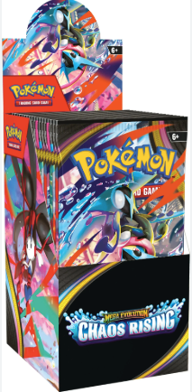 Pokemon TCG 美版 Mega Evolution Chaos Rising Half Booster Box